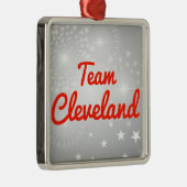 Team Cleveland Ornament Aus Metall (Rechts)
