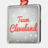 Team Cleveland Ornament Aus Metall (Links)
