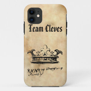 Team Cleves - Anne von Cleves' Crown & Signature iPhone 11 Hülle