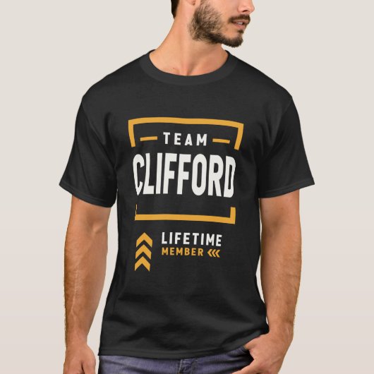 Team Clifford Lebenslanges Mitglied T-Shirt (Vorderseite)
