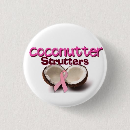 Team Coconutter Strutters Button (Vorderseite)