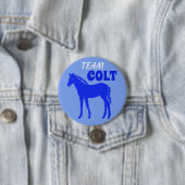 "Team Colt" Blue Gender Reveve Button (Beispiel)