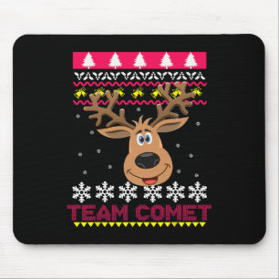 Team Comet Saint Ren hässlicher Cardigan Mousepad