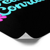 Team Conrad Floral Poster (Ecke)