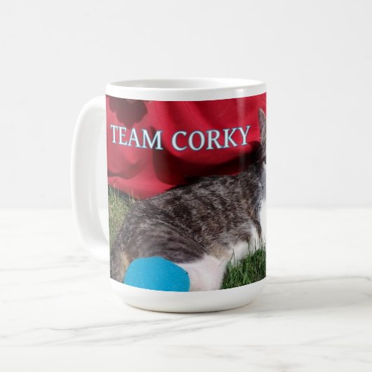 TEAM Corky Tasse (Vorderseite Links)