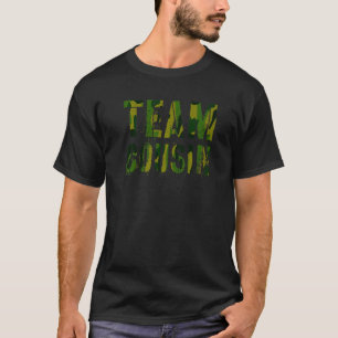Team Cousin Camouflage Oma Granddad Reeducation Mi T-Shirt