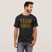 Team Cousin Leopard Print Oma Opa Reeduc T-Shirt (Vorne ganz)