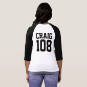 Team-Craig-T-Shirt T-Shirt (Schwarz voll)