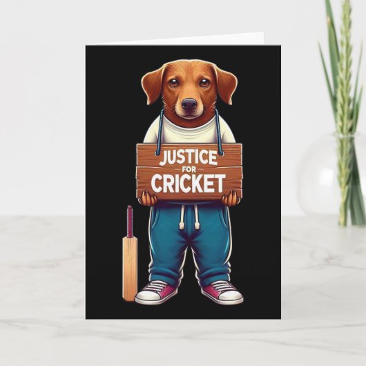 Team Cricket Karte (Vorderseite)