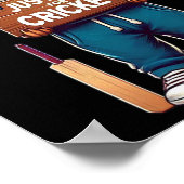 Team Cricket Poster (Ecke)