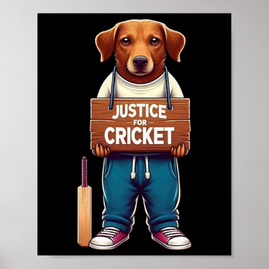 Team Cricket Poster (Vorne)
