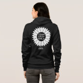 Team Crop Girls Hoodie (Schwarz voll)