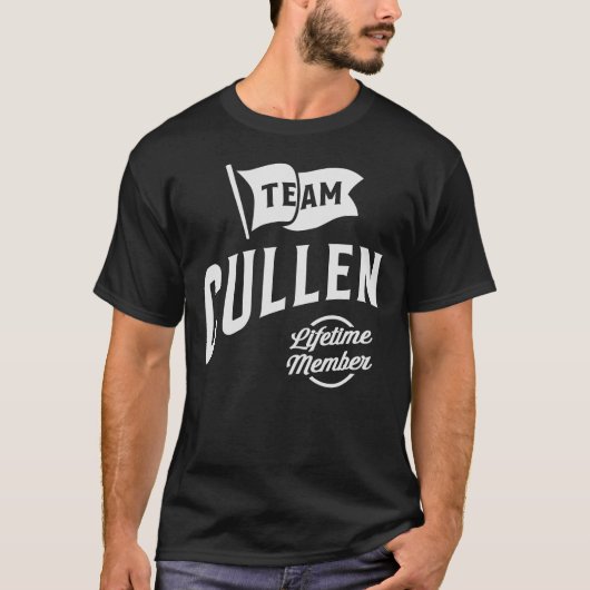 Team Cullen Lifetime Member Name Cullen T-Shirt (Vorderseite)