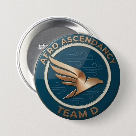 Team D – AF.RO Ascendancy Emblem | Elite Rising Button (Vorne & Hinten)