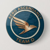 Team D – AF.RO Ascendancy Emblem | Elite Rising Button (Vorderseite)