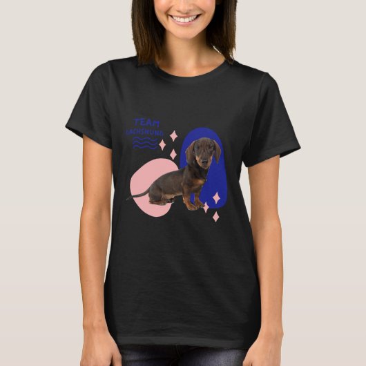 Team-Dackel T-Shirt (Vorderseite)