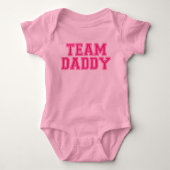 Team Daddy Baby Strampler (Vorderseite)