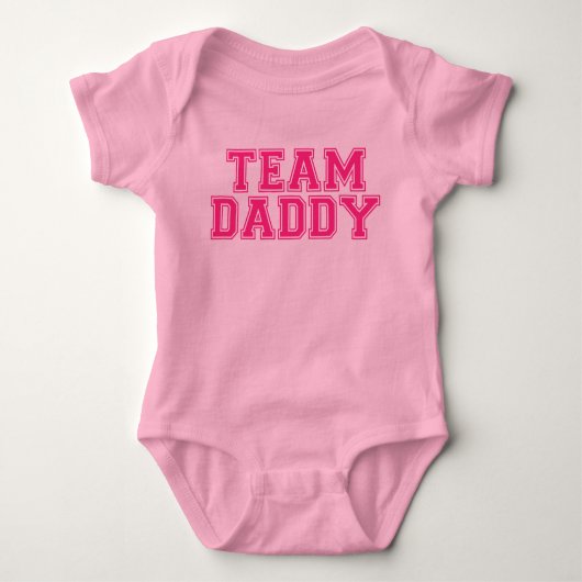 Team Daddy Baby Strampler (Vorderseite)