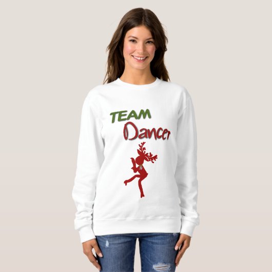Team Dancer Christmas Sweatshirt (Vorne ganz)