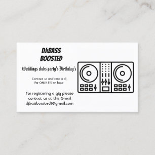 Team-Daniel-Karten Visitenkarte