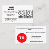 Team-Daniel-Karten Visitenkarte (Vorne/Hinten)