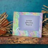 Team Danke für den Gymnastiktrainer Fotoplatte (Seite)