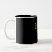 Team Danny Lifetime Personalisiert Name Zweifarbige Tasse (Links)