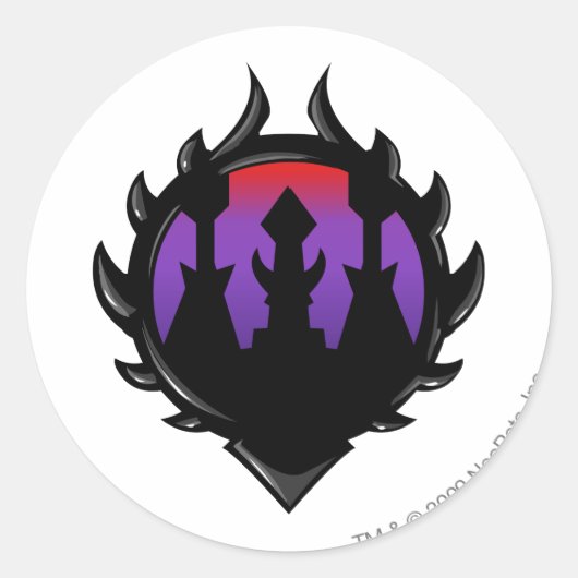 Team Darigan Citadel Logo Runder Aufkleber (Vorderseite)