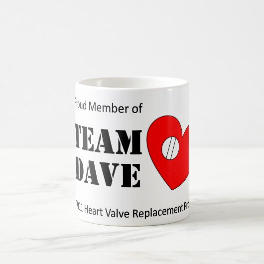 Team-Dave-Tasse Kaffeetasse (Mittel)