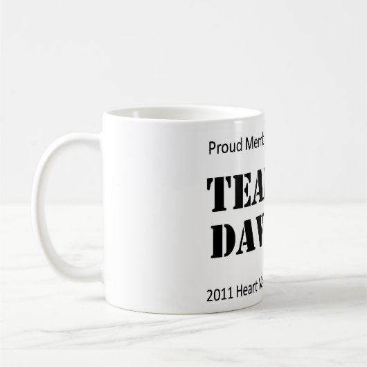 Team-Dave-Tasse Kaffeetasse (Links)