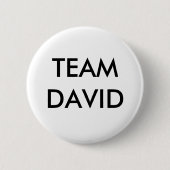 TEAM DAVID BUTTON (Vorderseite)