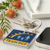 Team DCF Acryllic-Schlüsselanhänger Schlüsselanhänger (Vorderseite rechts)