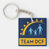 Team DCF Acryllic-Schlüsselanhänger Schlüsselanhänger (Vorderseite)