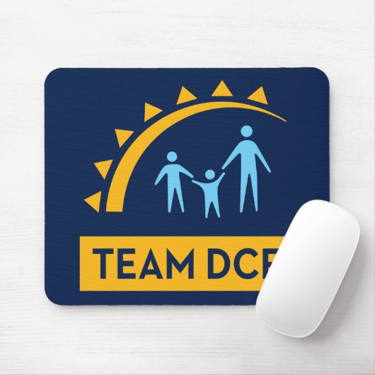 Team DCF Mouse Pad Mousepad (Mit Mouse)
