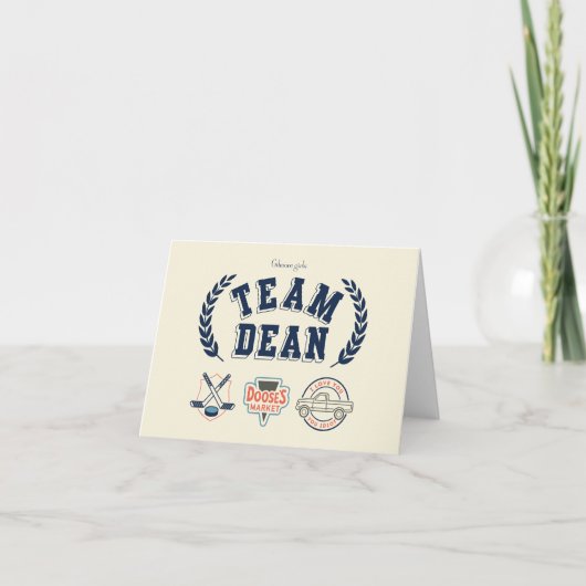Team Dean Gilmore Girls Design (Vorderseite)