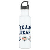 Team Dean Gilmore Girls Design Edelstahlflasche (Vorderseite)