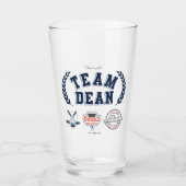 Team Dean Gilmore Girls Design Glas (Vorderseite)