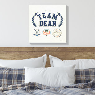 Team Dean Gilmore Girls Design Leinwanddruck