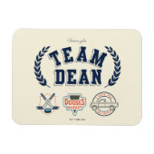Team Dean Gilmore Girls Design Magnet (Horizontal)