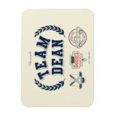 Team Dean Gilmore Girls Design Magnet (Vertikal)