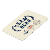 Team Dean Gilmore Girls Design Magnet (Linke Seite)