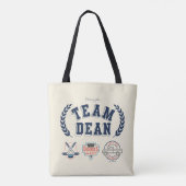 Team Dean Gilmore Girls Design Tasche (Rückseite)
