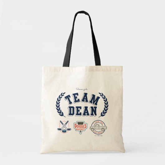 Team Dean Gilmore Girls Design Tragetasche (Vorne)