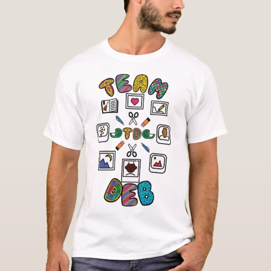 Team-DEB Scrapbooking T-Shirt (Vorderseite)