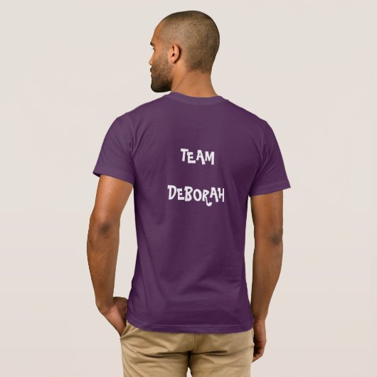 Team Deborah T - Shirt (Schwarz voll)