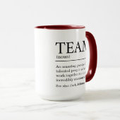 Team-Definition-Angebot Tasse (VorderseiteRechts)