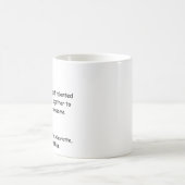 Team Definition Mitarbeiterwertschätzung Custom Verwandlungstasse (Mittel)