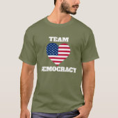 TEAM DEMOKRATIE T - Shirt (Vorderseite)