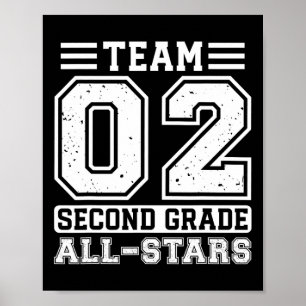 Team der 2. Klasse Zurück zur Schule der 2. Klasse Poster