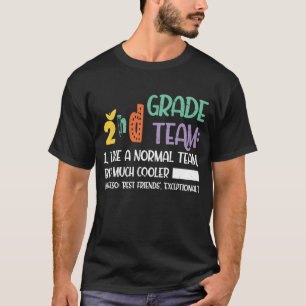 Team der zweiten Klasse - Niedlicher Lehrer T-Shirt